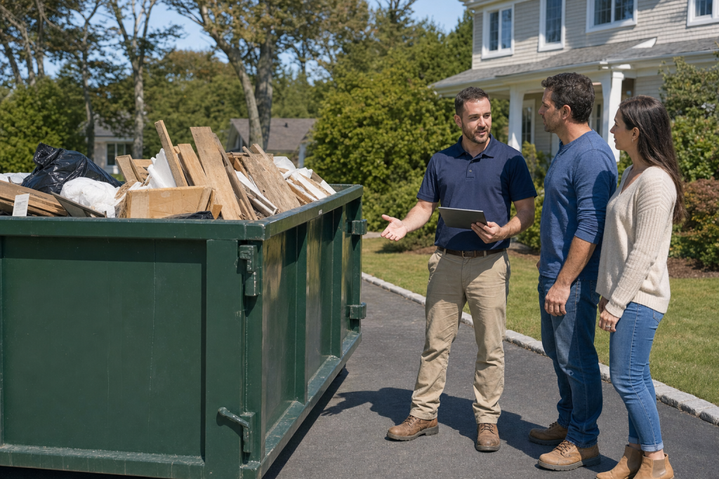 10 Yard Dumpster Rental Babylon, NY — What does a 10 yard dumpster rental Babylon NY project actually cost — and what's hiding in the price?. The number that matters isn't the quote — it's the final.