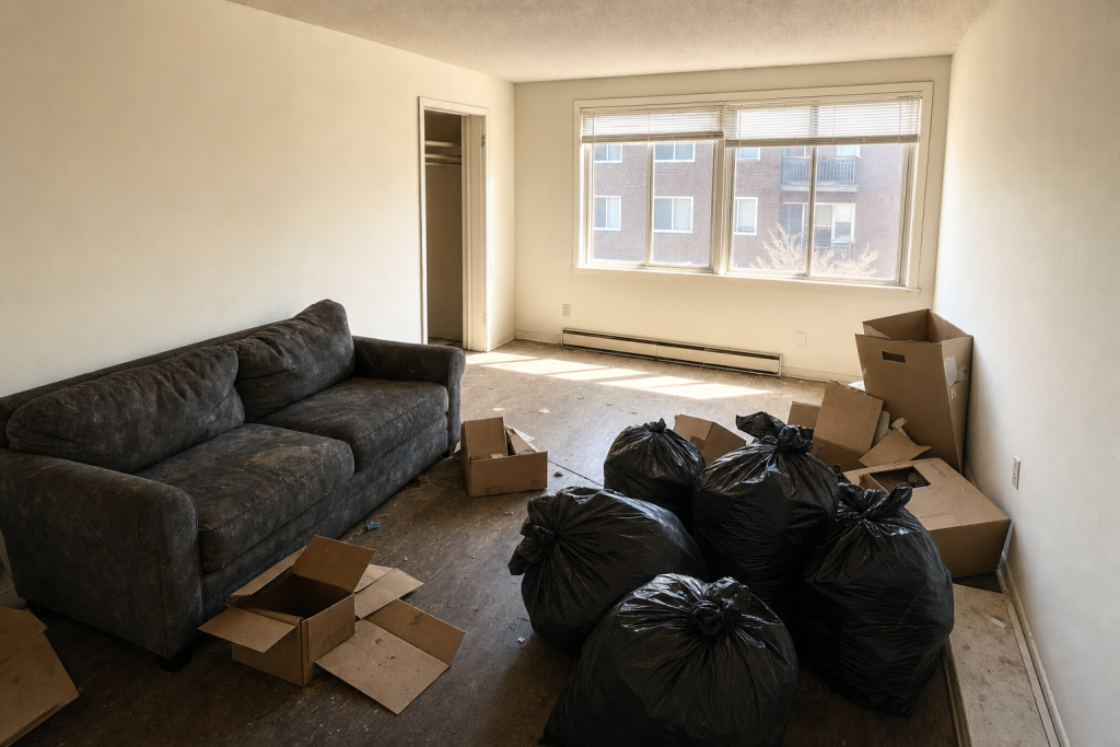 Apartment Cleanout Dumpster