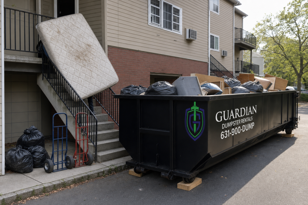 Apartment Cleanout Dumpster