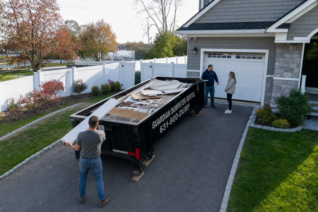 Construction Debris Removal Babylon, NY — What does construction debris removal Babylon NY actually cost, and what's included?. Your rental price covers delivery, pickup, the rental period, and a set we.