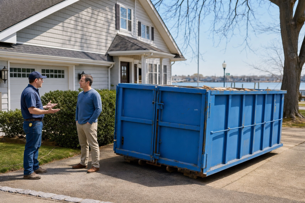 Dumpster Rental Babylon, NY — Do I need a permit to put a dumpster on my property in Babylon?.
