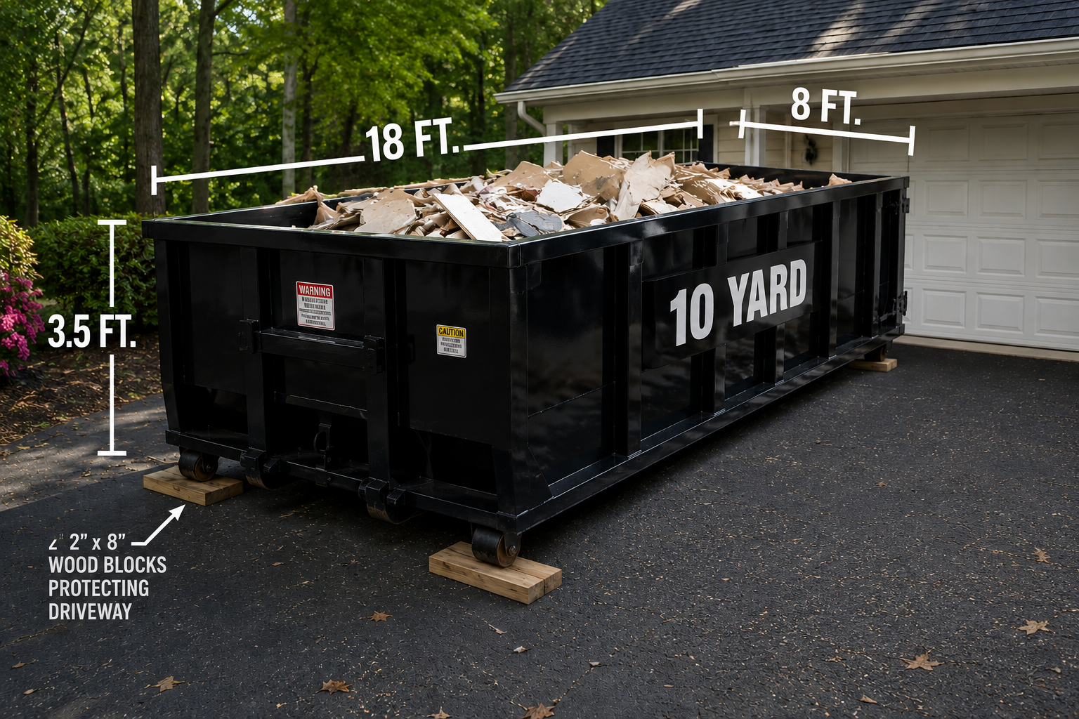 Guardian 10 Yard Dumpster Rental