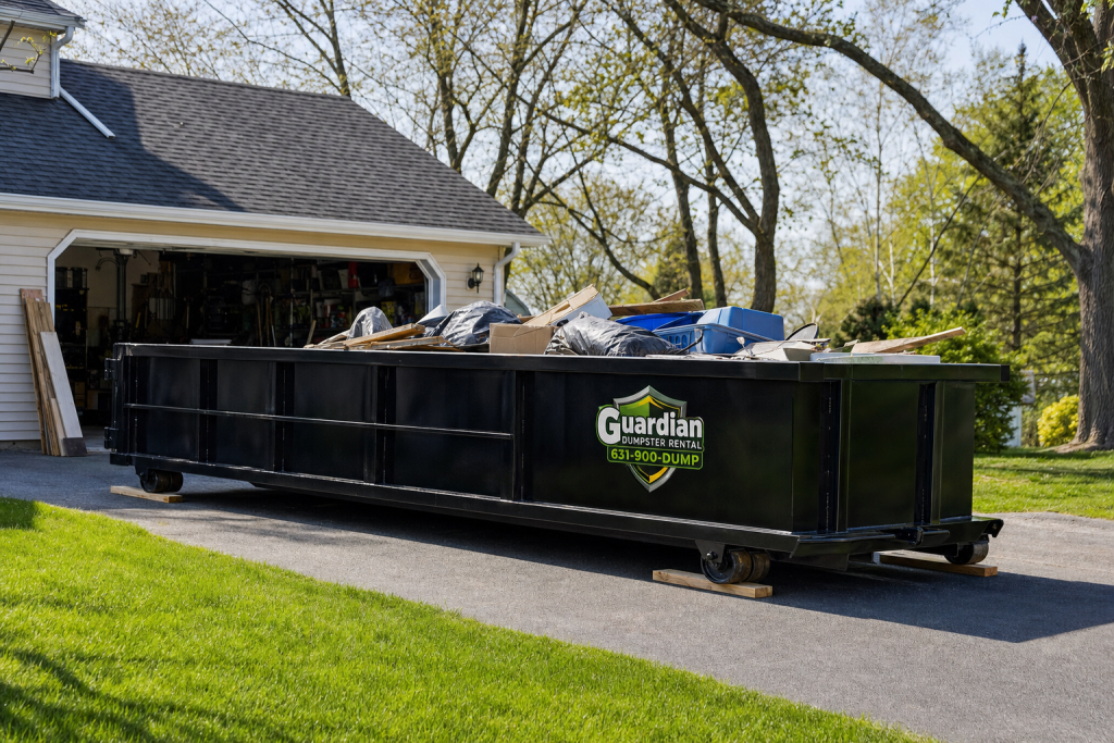 Garage Cleanout Dumpster
