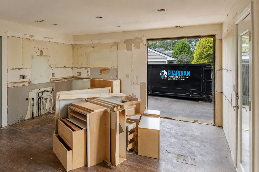 Kitchen Remodel Dumpster
