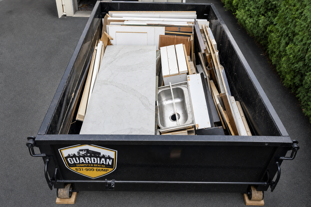 Kitchen Remodel Dumpster
