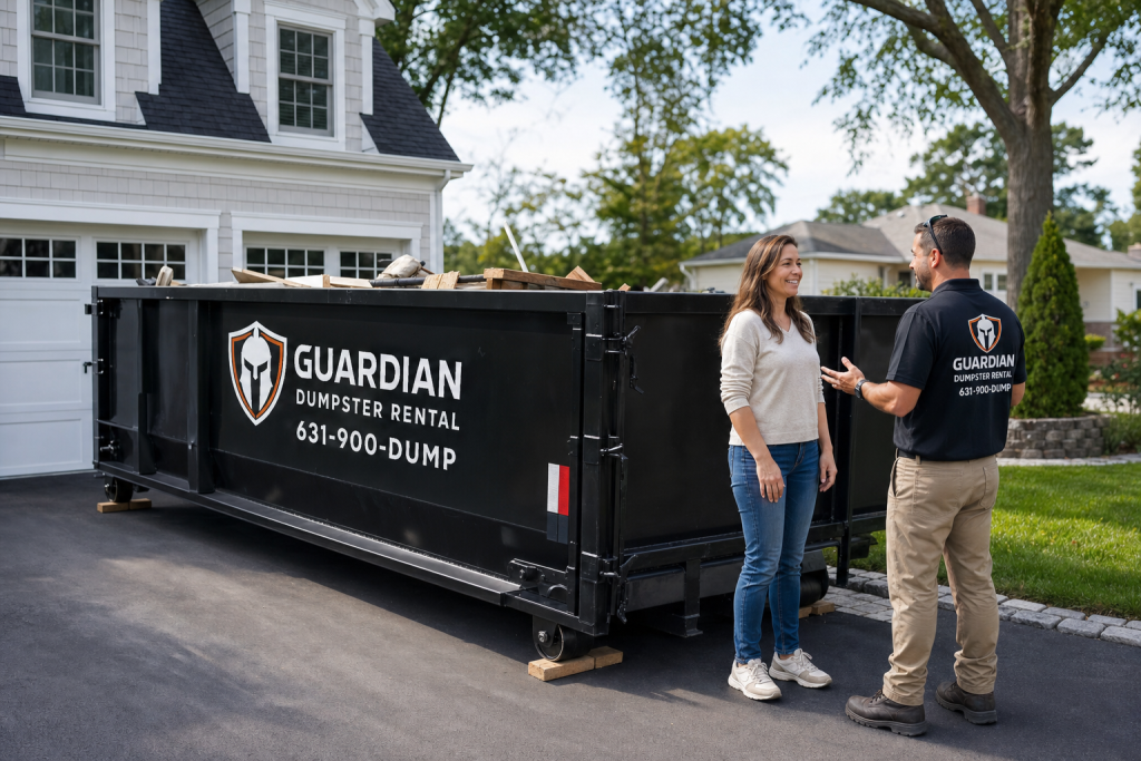 Residential Dumpster Rental Babylon, NY — Do I need a permit to put a dumpster on my property in Babylon?.