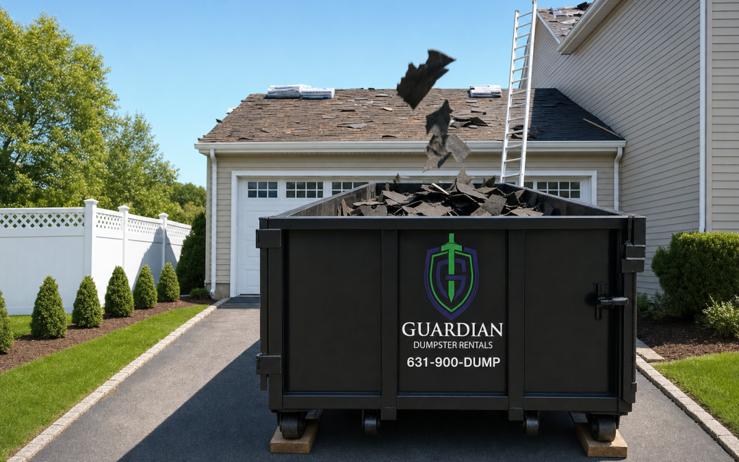 Roofing Dumpster Size Guide: 10, 20, or 30 Yard?