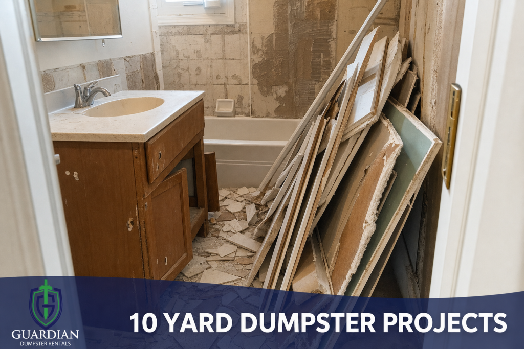 10 Yard Dumpster Projects