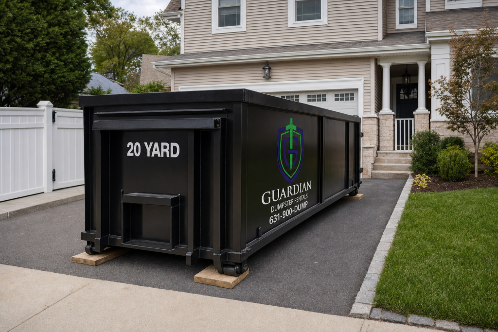 20 Yard Dumpster Rental Amityville, NEW YORK — 20 yard dumpster rental services for local customers.