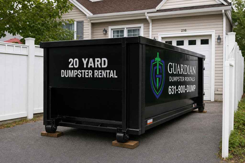 20 Yard Dumpster Rental Amityville, NEW YORK — How much does a 20 yard dumpster rental Amityville New York project typically cost?.