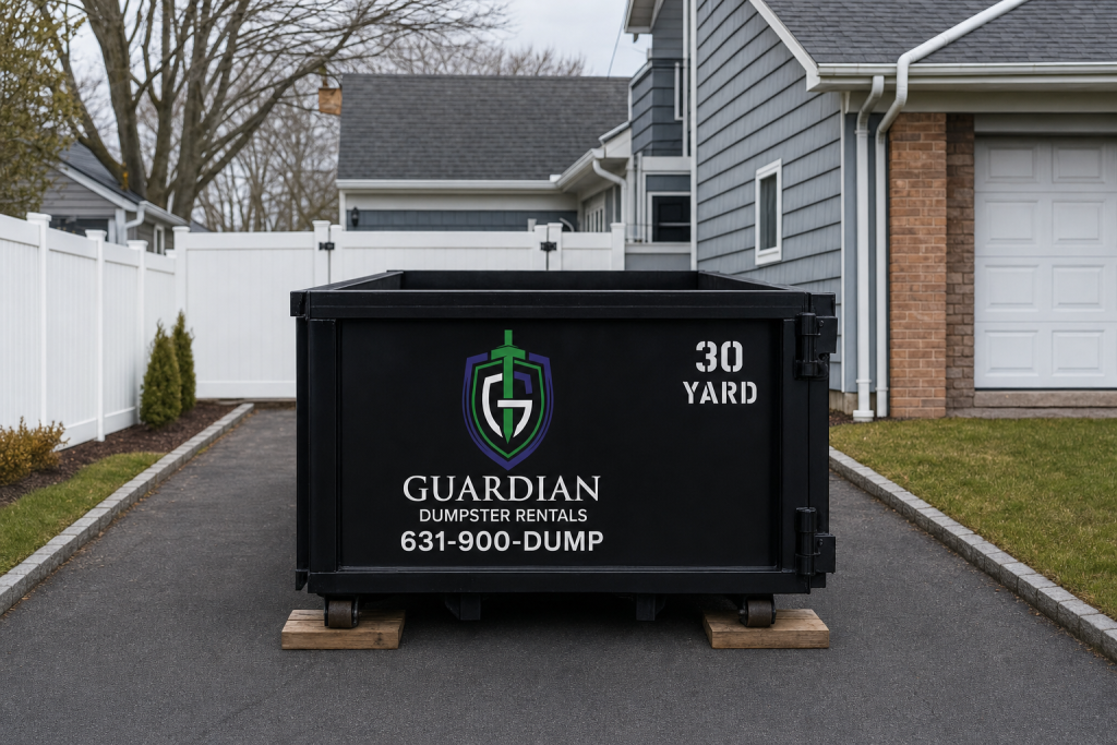 30 Yard Dumpster Rental Amityville, NEW YORK — 30 yard dumpster rental services for local customers.