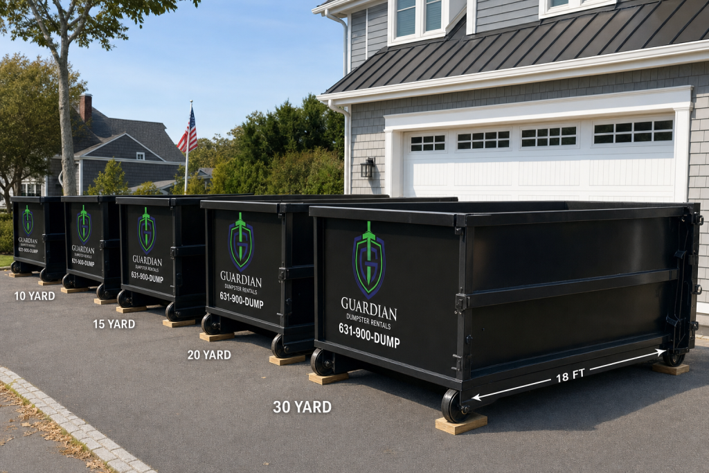 Commercial Dumpster Rental Babylon, NEW YORK — What data-defer-sizes are available for Commercial Dumpster Rental Babylon New York businesses can order?.