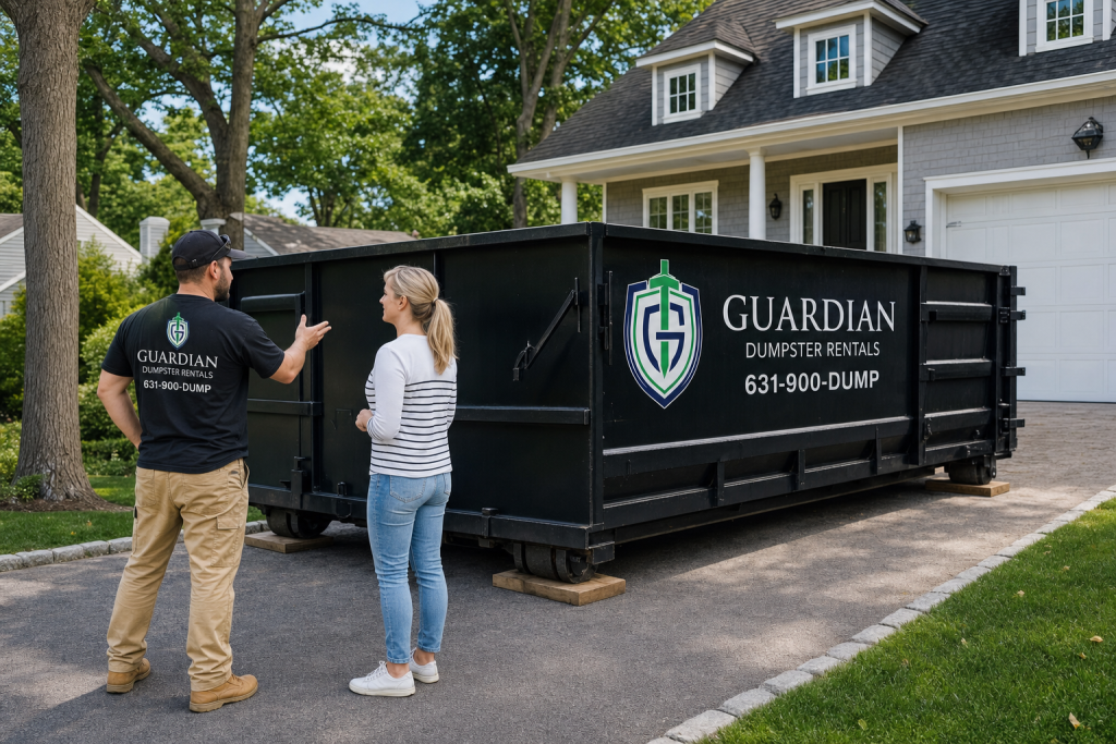 Residential Dumpster Rental Dix Hills — Do I need a permit to put a dumpster on my property in Dix Hills?.
