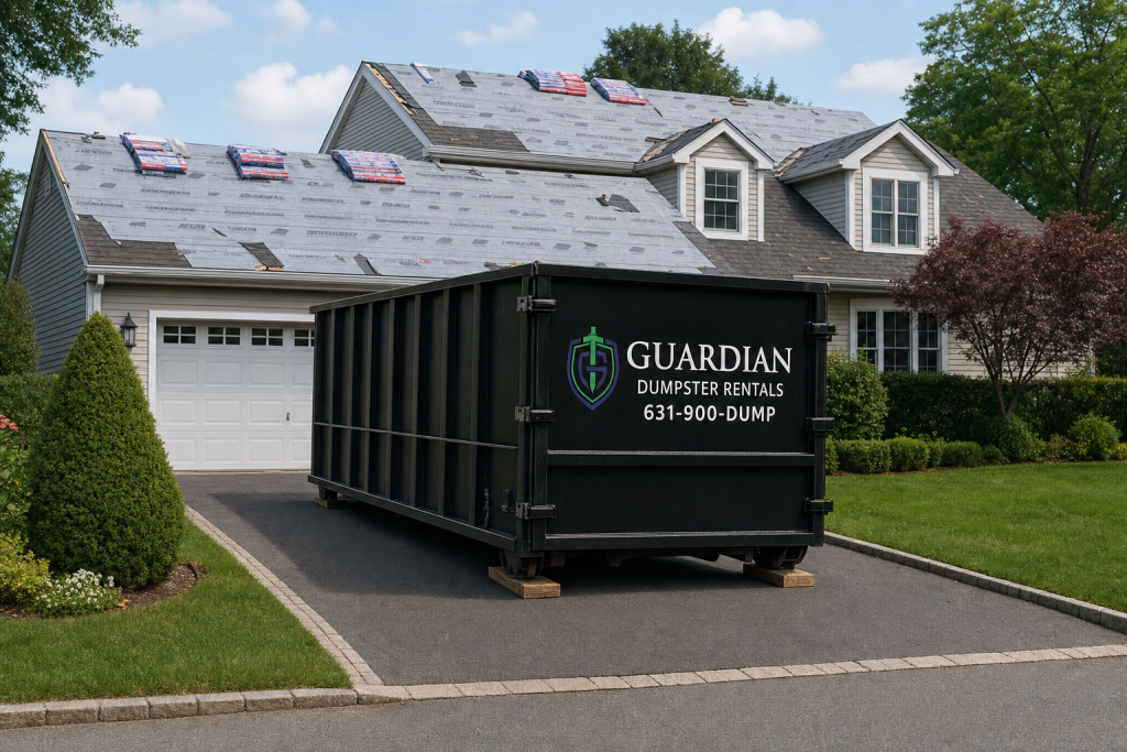 Roofing Dumpster Rental Dix Hills — What size dumpster do I need for a roofing dumpster rental Dix Hills project?.