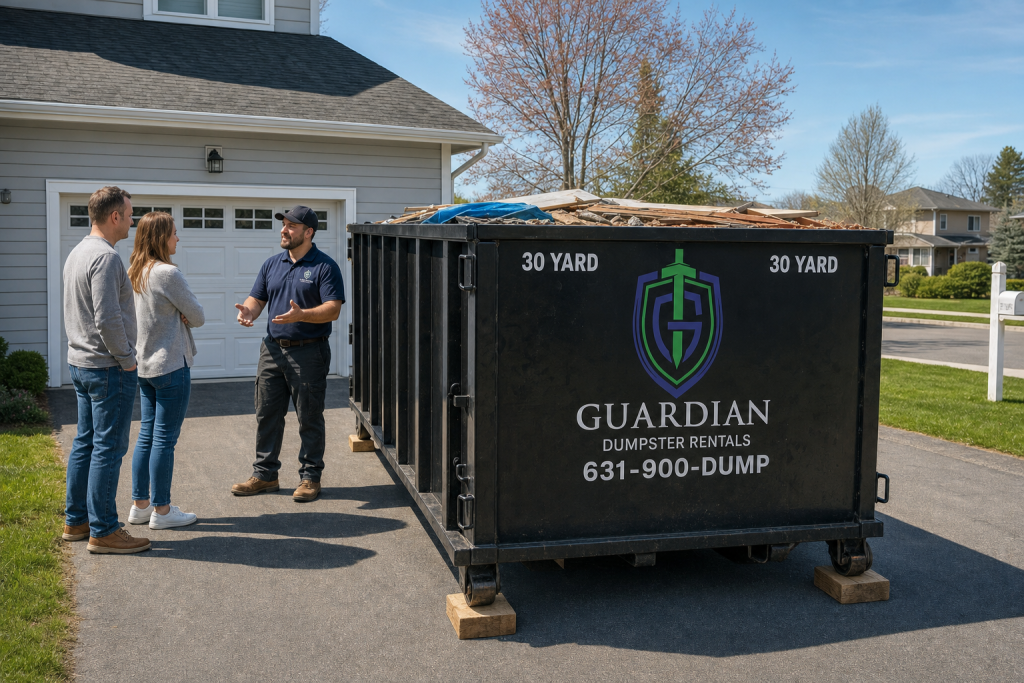 30 Yard Dumpster Rental West Islip NY — What size dumpster do I need for my West Islip project — 10, 20, or 30 yard?.