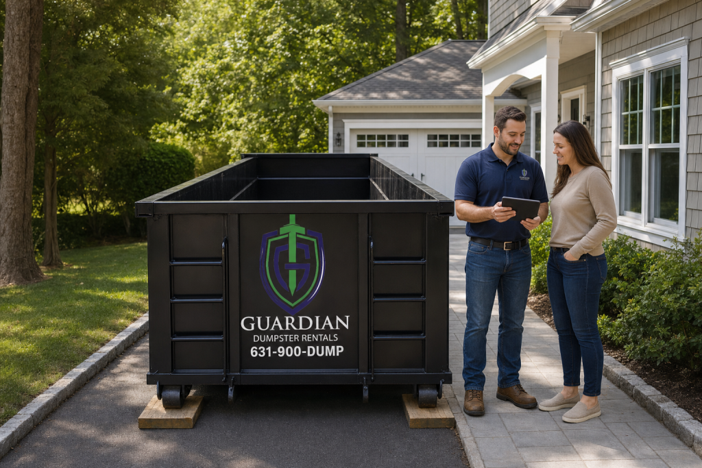 Commercial Dumpster Rental Commack NY — Are there materials I can't put in a commercial dumpster in Commack?.