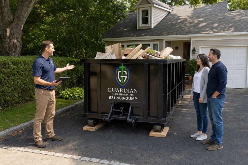 Commercial Dumpster Rental Dix Hills NY — What Does Commercial Dumpster Rental Dix Hills NY New York Actually Cost?. Pricing depends on three things: container size, rental length, and the weight of wha.