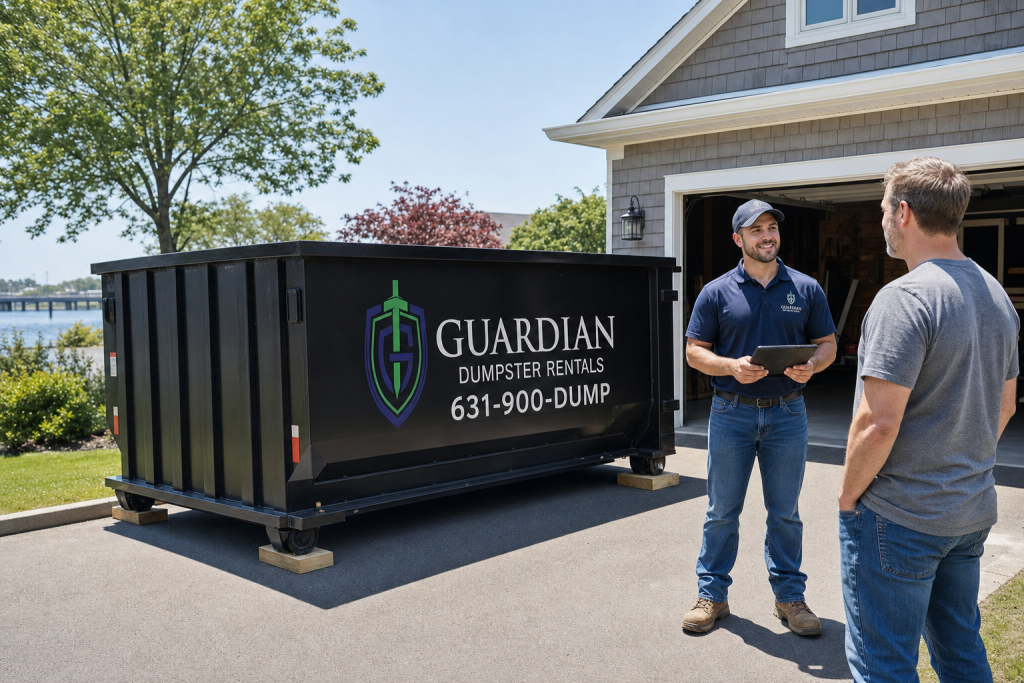 Commercial Dumpster Rental West Islip NY — What materials can I put in a commercial dumpster in West Islip, and what's prohibited?.