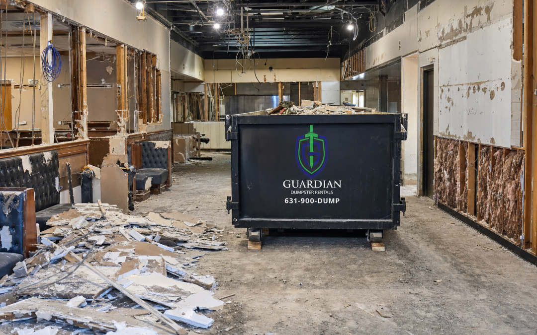 Restaurant Renovation Dumpster