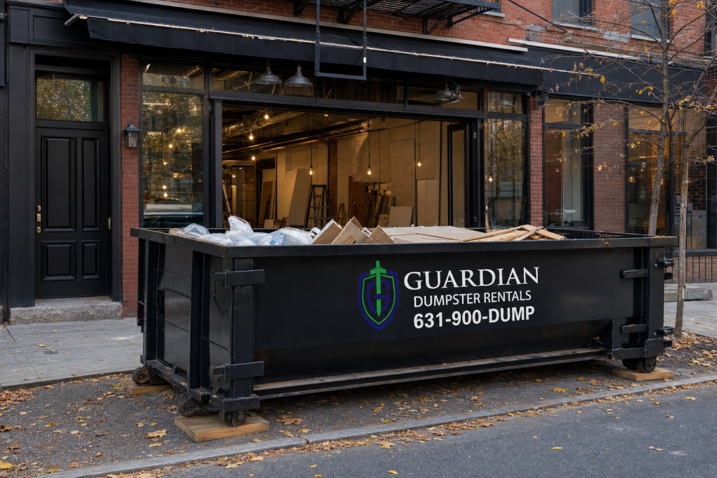 Restaurant Renovation Dumpster