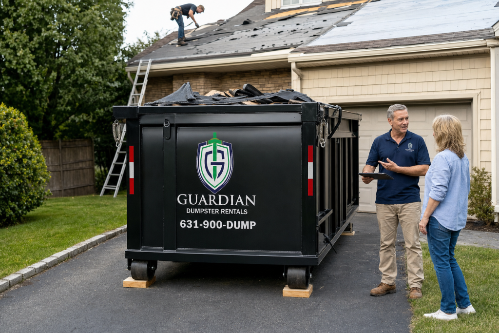 Roofing Dumpster Rental Commack NY — What Does Roofing Dumpster Rental Commack NY New York Cost, and What's Included?. Pricing depends on container size, rental length, and the weight of the load —.