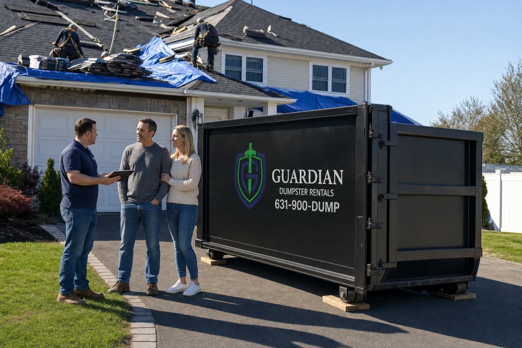 Roofing Dumpster Rental West Islip — What does Roofing Dumpster Rental West Islip cost, and what's actually included?. Pricing is driven by three things: container size, rental period, and the weig.