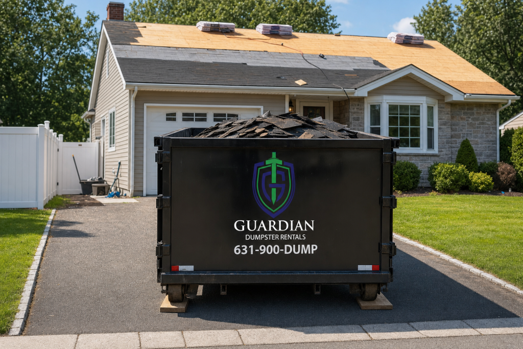 Roofing Dumpster Rental West Islip — What size dumpster do I need for a Roofing Dumpster Rental West Islip project?.